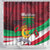 Personalized Maldives Independence Day 1965 Shower Curtain Dhivehi Raajjeyge Jumhooriyyaa