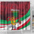 Personalized Maldives Independence Day 1965 Shower Curtain Dhivehi Raajjeyge Jumhooriyyaa