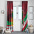 Personalized Maldives Independence Day 1965 Window Curtain Dhivehi Raajjeyge Jumhooriyyaa - Wonder Print Shop