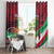 Personalized Maldives Independence Day 1965 Window Curtain Dhivehi Raajjeyge Jumhooriyyaa - Wonder Print Shop