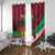 Personalized Maldives Independence Day 1965 Window Curtain Dhivehi Raajjeyge Jumhooriyyaa - Wonder Print Shop