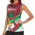 Personalized Maldives Independence Day 1965 Women Sleeveless Polo Shirt Dhivehi Raajjeyge Jumhooriyyaa - Wonder Print Shop