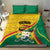 Personalized Benin Independence Day 1960 Bedding Set Fraternite Justice Travail - Wonder Print Shop