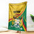 Personalized Benin Independence Day 1960 Blanket Fraternite Justice Travail