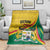 Personalized Benin Independence Day 1960 Blanket Fraternite Justice Travail