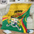 Personalized Benin Independence Day 1960 Blanket Fraternite Justice Travail