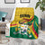 Personalized Benin Independence Day 1960 Blanket Fraternite Justice Travail