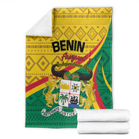 Personalized Benin Independence Day 1960 Blanket Fraternite Justice Travail LT01 110cm x 140cm 14...