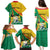 Personalized Benin Independence Day 1960 Family Matching Puletasi and Hawaiian Shirt Fraternite Justice Travail - Wonder Print Shop