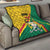 Personalized Benin Independence Day 1960 Quilt Fraternite Justice Travail