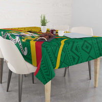 Personalized Benin Independence Day 1960 Tablecloth Fraternite Justice Travail LT01 90 x 90 cm 10...