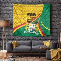 Personalized Benin Independence Day 1960 Tapestry Fraternite Justice Travail LT01 60 x 138 cm 100...