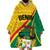 Personalized Benin Independence Day 1960 Wearable Blanket Hoodie Fraternite Justice Travail - Wonder Print Shop