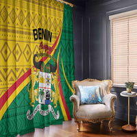 Personalized Benin Independence Day 1960 Window Curtain Fraternite Justice Travail LT01 With Hook...