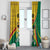 Personalized Benin Independence Day 1960 Window Curtain Fraternite Justice Travail - Wonder Print Shop