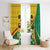 Personalized Benin Independence Day 1960 Window Curtain Fraternite Justice Travail - Wonder Print Shop