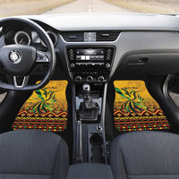 Jamaica Independence Day 1962 Car Mats Jumieka Streamertail Reggae Pattern