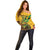 Personalized Jamaica Independence Day 1962 Off Shoulder Sweater Jumieka Streamertail Reggae Pattern - Wonder Print Shop