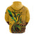 Personalized Jamaica Independence Day 1962 Zip Hoodie Jumieka Streamertail Reggae Pattern - Wonder Print Shop