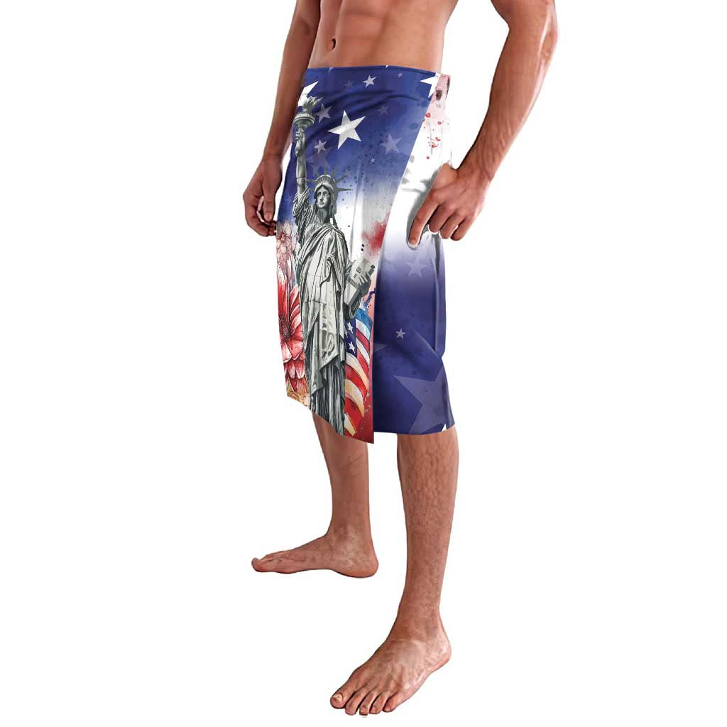 No Kings In America Lavalava Watercolor Floral - Wonder Print Shop