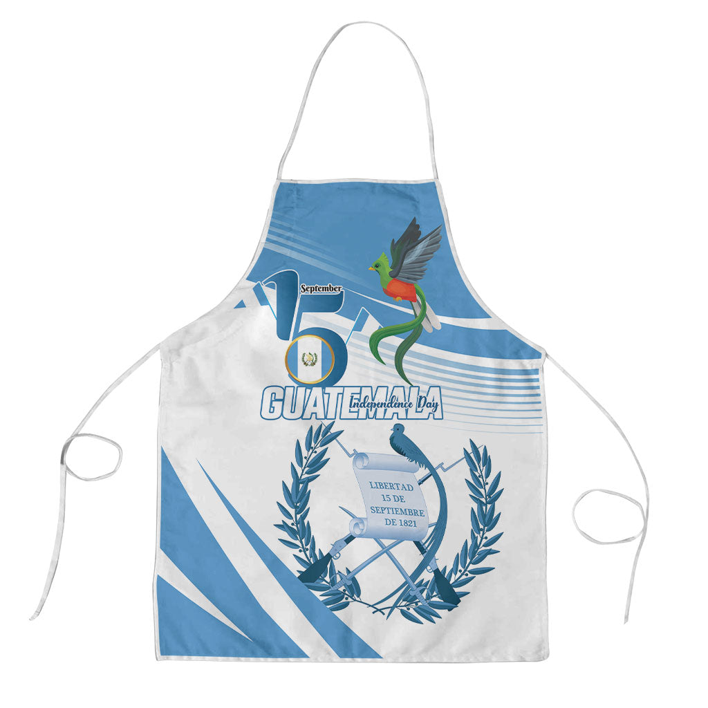 Guatemala 15 Septiembre 1821 Apron Happy Independence Day