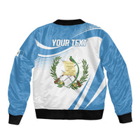 Personalized Guatemala 15 Septiembre 1821 Bomber Jacket Happy Independence Day