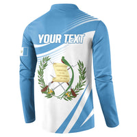 Personalized Guatemala 15 Septiembre 1821 Button Sweatshirt Happy Independence Day