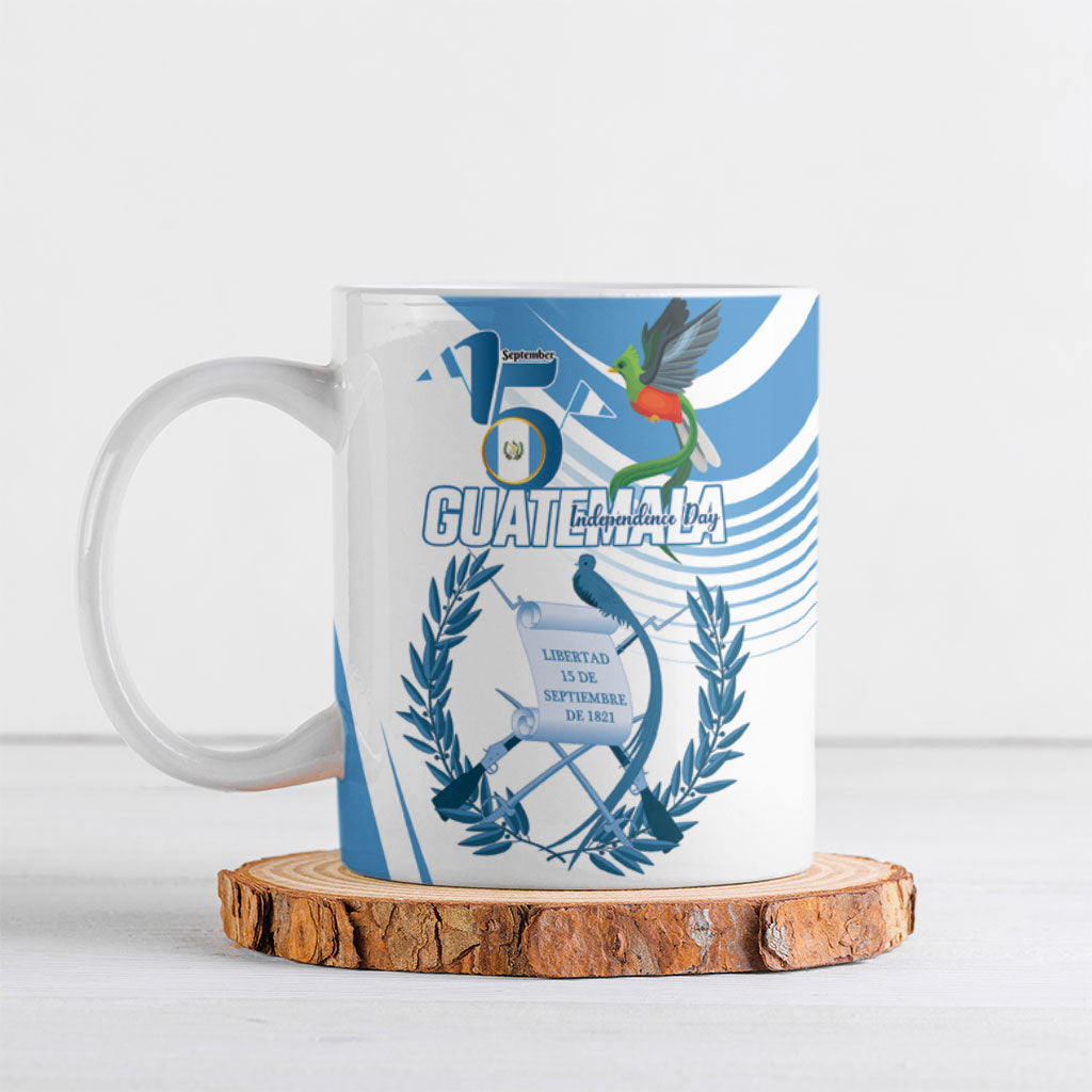 Personalized Guatemala 15 Septiembre 1821 Ceramic Mug Happy Independence Day