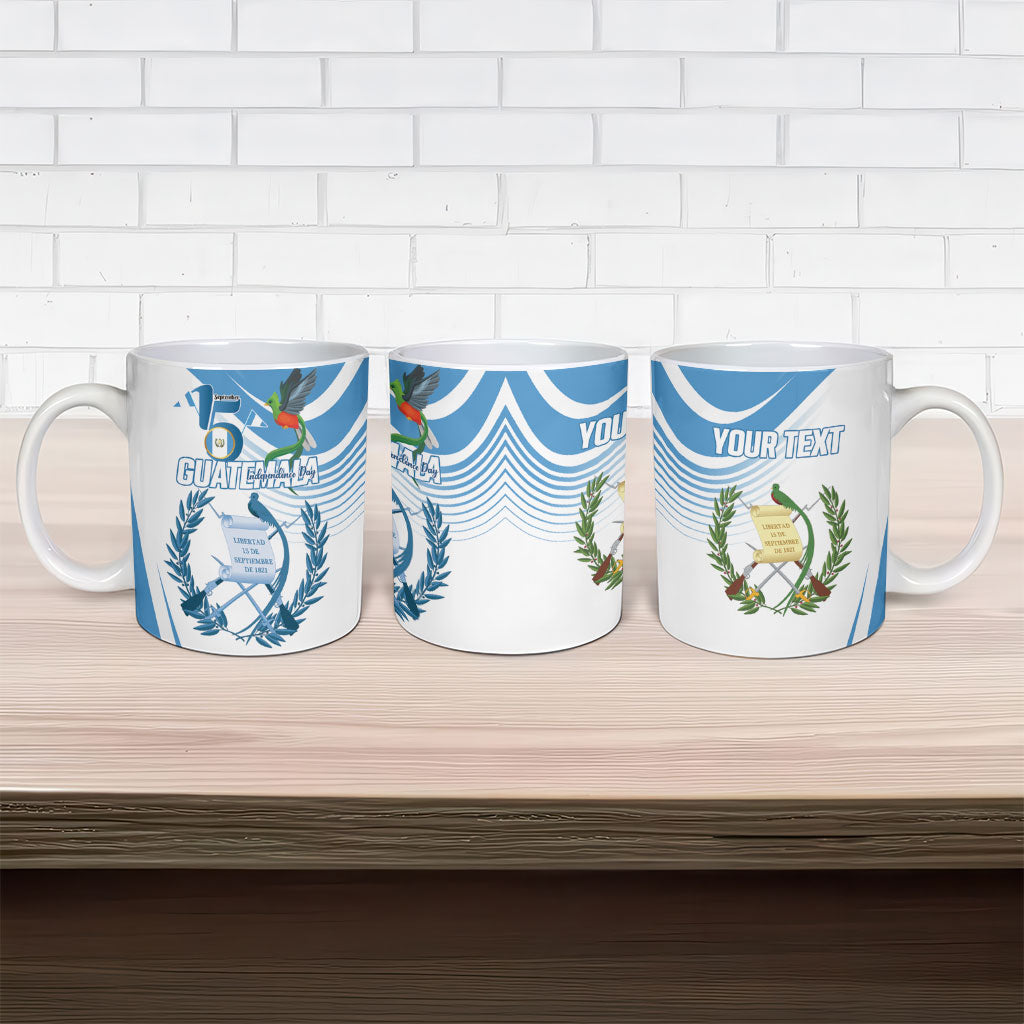 Personalized Guatemala 15 Septiembre 1821 Ceramic Mug Happy Independence Day
