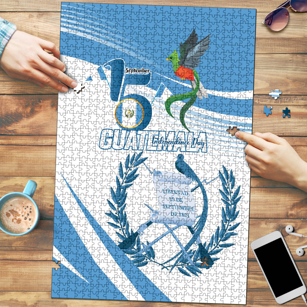 Guatemala 15 Septiembre 1821 Puzzle Happy Independence Day