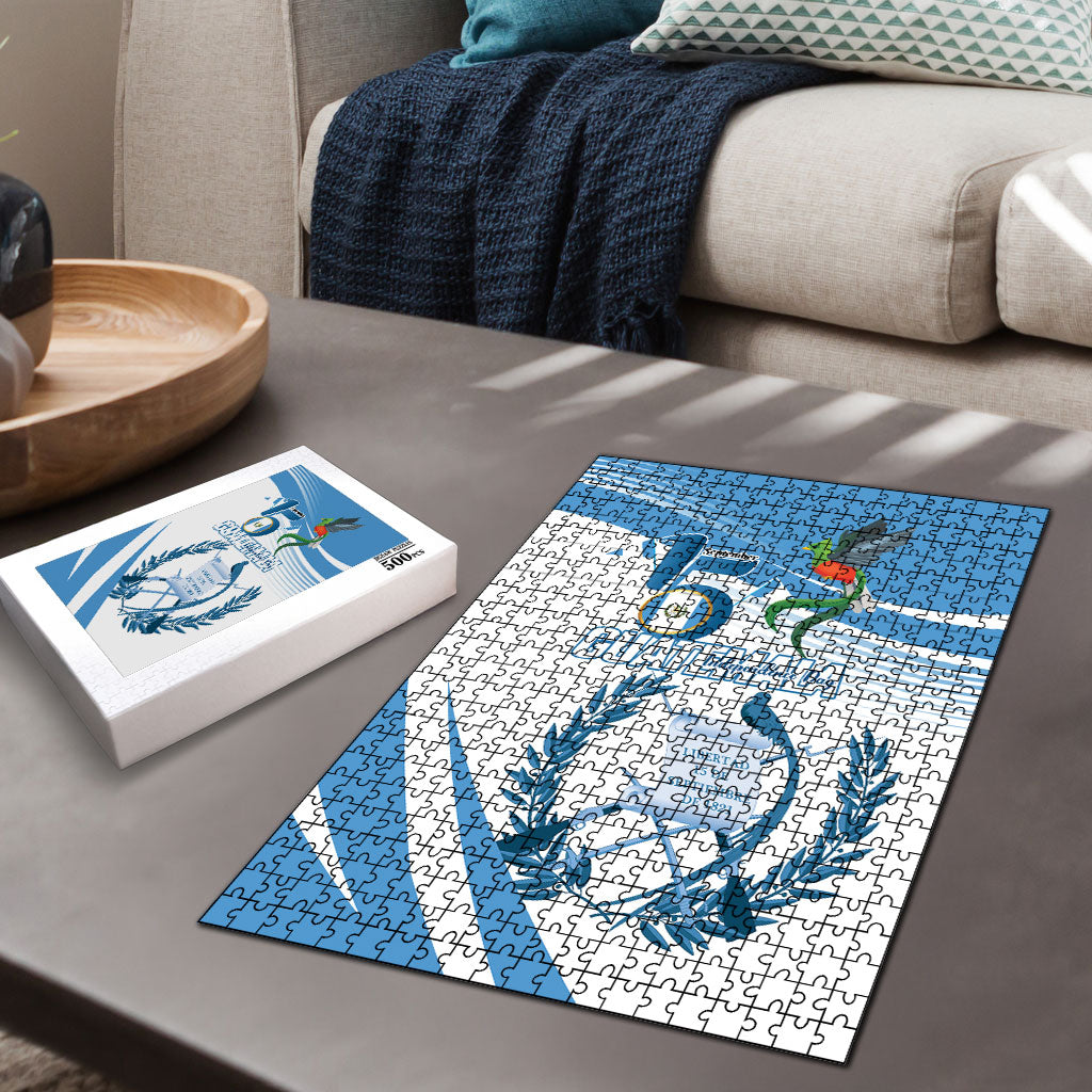 Guatemala 15 Septiembre 1821 Puzzle Happy Independence Day