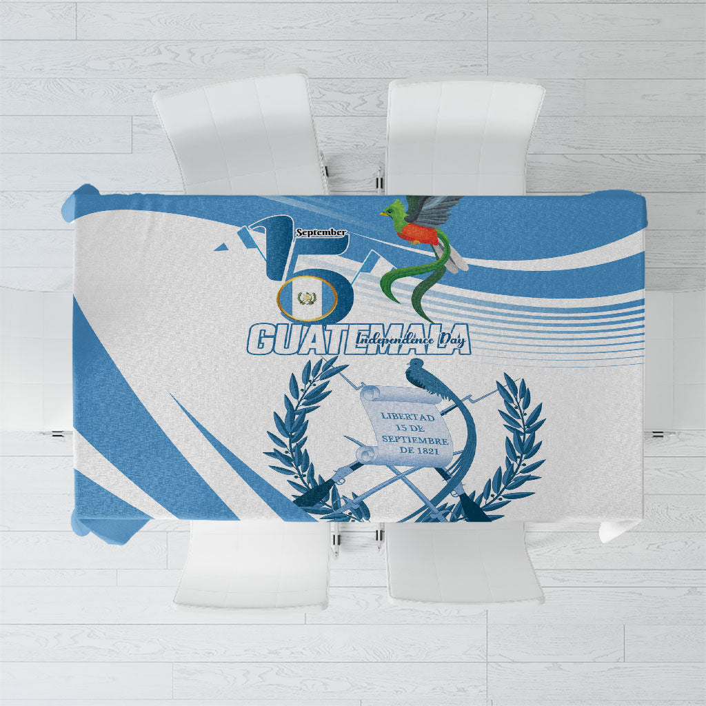 Guatemala 15 Septiembre 1821 Tablecloth Happy Independence Day
