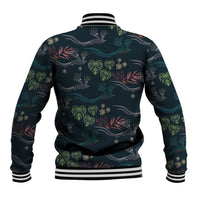 Guatemala Quetzal Bird Pattern Baseball Jacket Embroidery Effect
