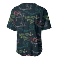 Guatemala Quetzal Bird Pattern Baseball Jersey Embroidery Effect