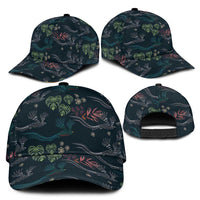 Guatemala Quetzal Bird Pattern Classic Cap Embroidery Effect