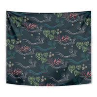 Guatemala Quetzal Bird Pattern Tapestry Embroidery Effect