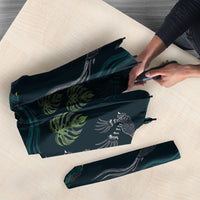 Guatemala Quetzal Bird Pattern Umbrella Embroidery Effect