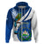 El Salvador Independence Day Hoodie Motmot With Flor De Izote - Wonder Print Shop