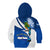 El Salvador Independence Day Kid Hoodie Motmot With Flor De Izote - Wonder Print Shop