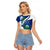 El Salvador Independence Day Raglan Cropped T Shirt Motmot With Flor De Izote - Wonder Print Shop