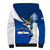 El Salvador Independence Day Sherpa Hoodie Motmot With Flor De Izote - Wonder Print Shop