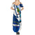 El Salvador Independence Day Summer Maxi Dress Motmot With Flor De Izote - Wonder Print Shop