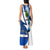 El Salvador Independence Day Tank Maxi Dress Motmot With Flor De Izote - Wonder Print Shop