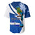 Personalised El Salvador Independence Day Baseball Jersey Motmot With Flor De Izote - Wonder Print Shop