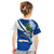 Personalised El Salvador Independence Day Kid T Shirt Motmot With Flor De Izote - Wonder Print Shop