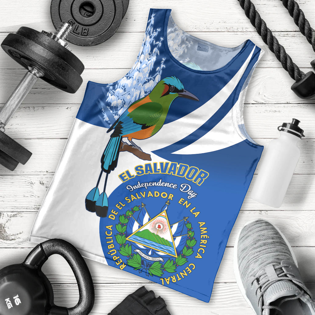 personalised-el-salvador-independence-day-men-tank-top-motmot-with-flor-de-izote