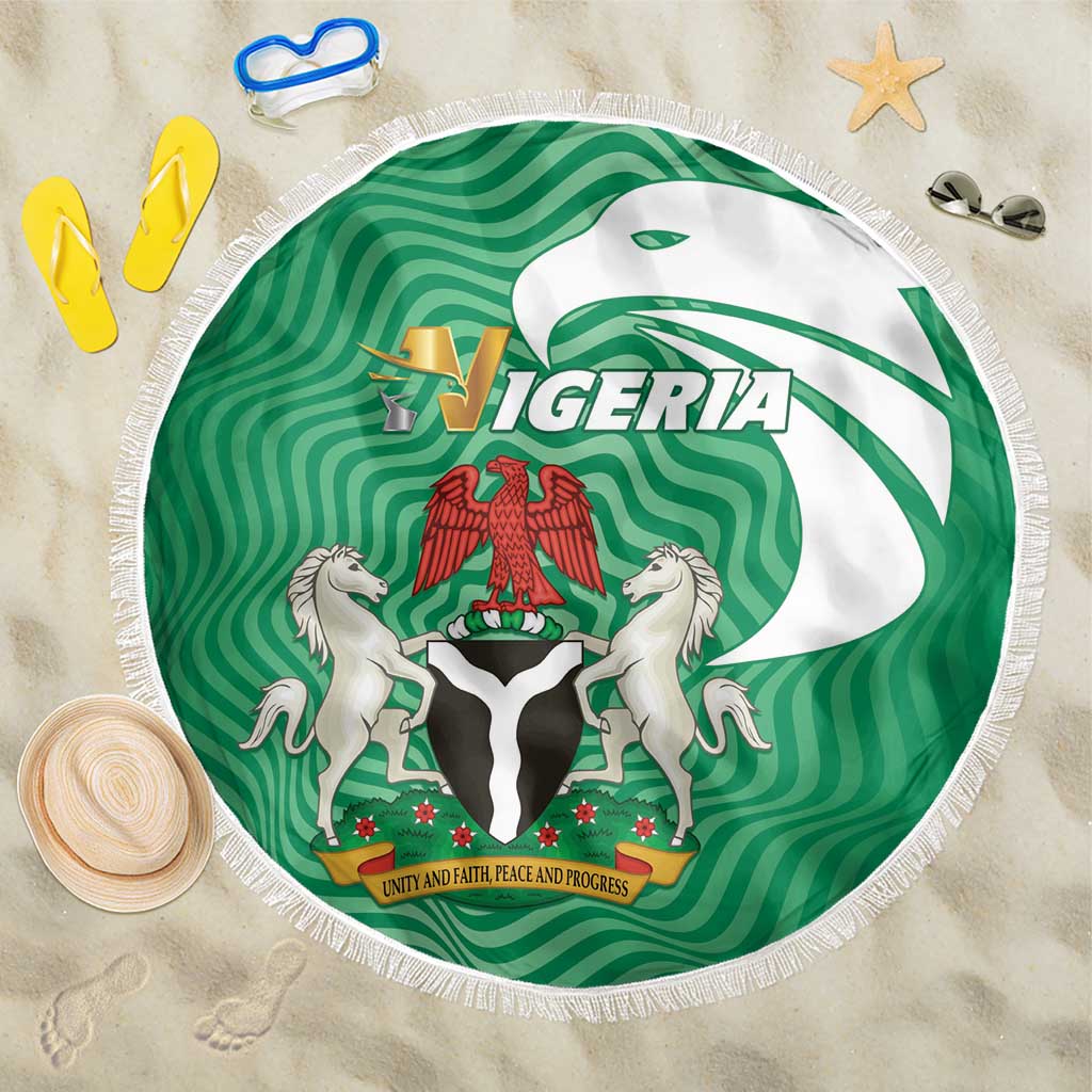 Nigeria Beach Blanket Jamhuriyar Tarayyar Najeriya - Wonder Print Shop