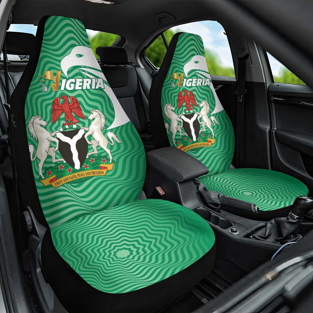 Nigeria Car Seat Cover Jamhuriyar Tarayyar Najeriya - Wonder Print Shop