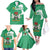 Personalized Nigeria Family Matching Off The Shoulder Long Sleeve Dress and Hawaiian Shirt Jamhuriyar Tarayyar Najeriya - Wonder Print Shop