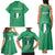 Personalized Nigeria Family Matching Tank Maxi Dress and Hawaiian Shirt Jamhuriyar Tarayyar Najeriya - Wonder Print Shop